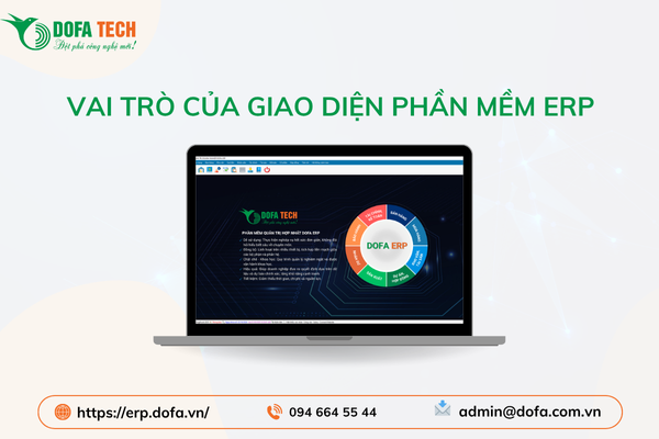 Vai trò của giao diện phần mềm ERP